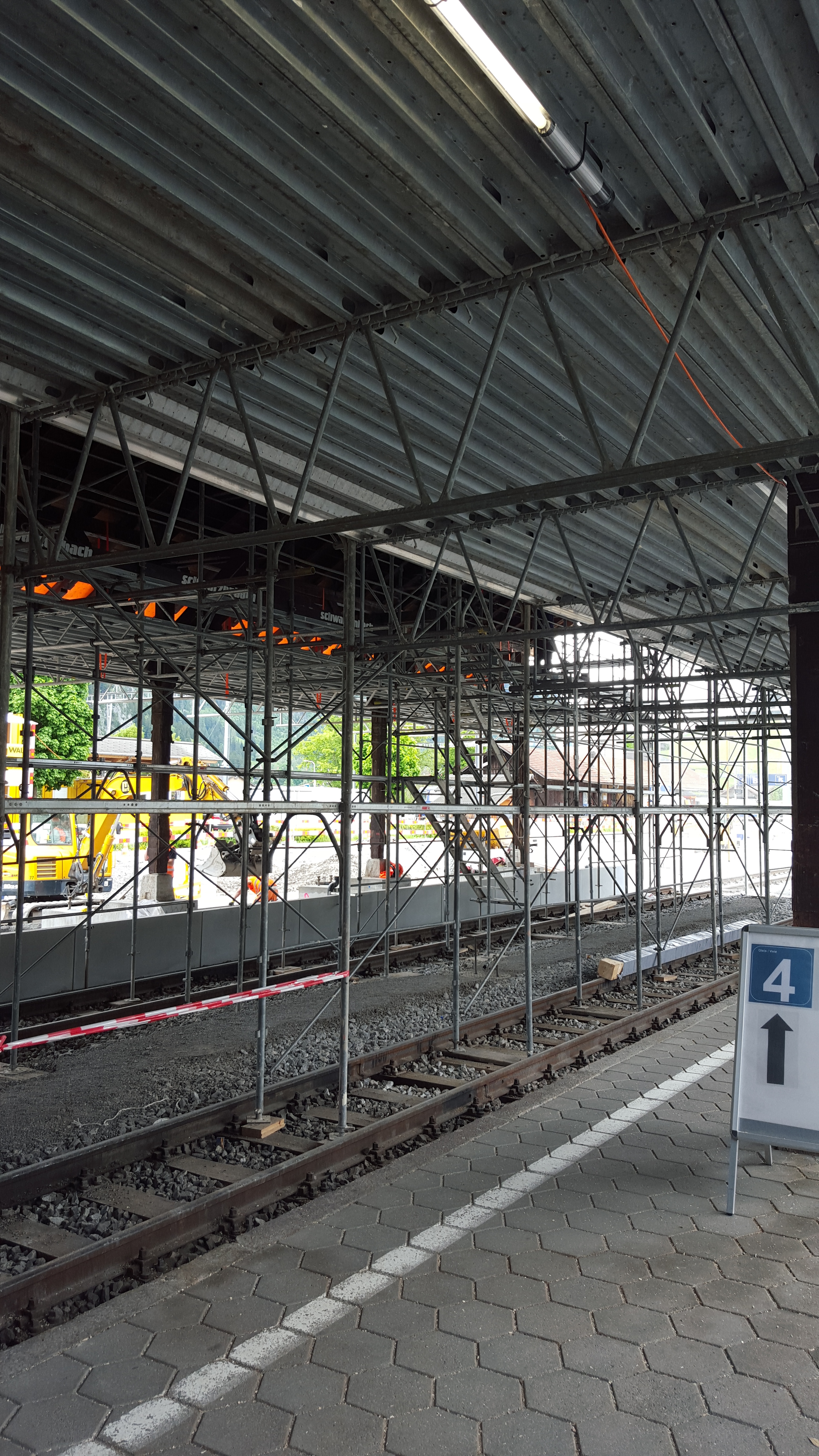 Umbau Bahnhof Zweisimmen